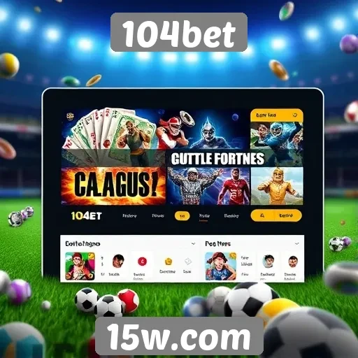104bet apresenta nova interface para jogadores